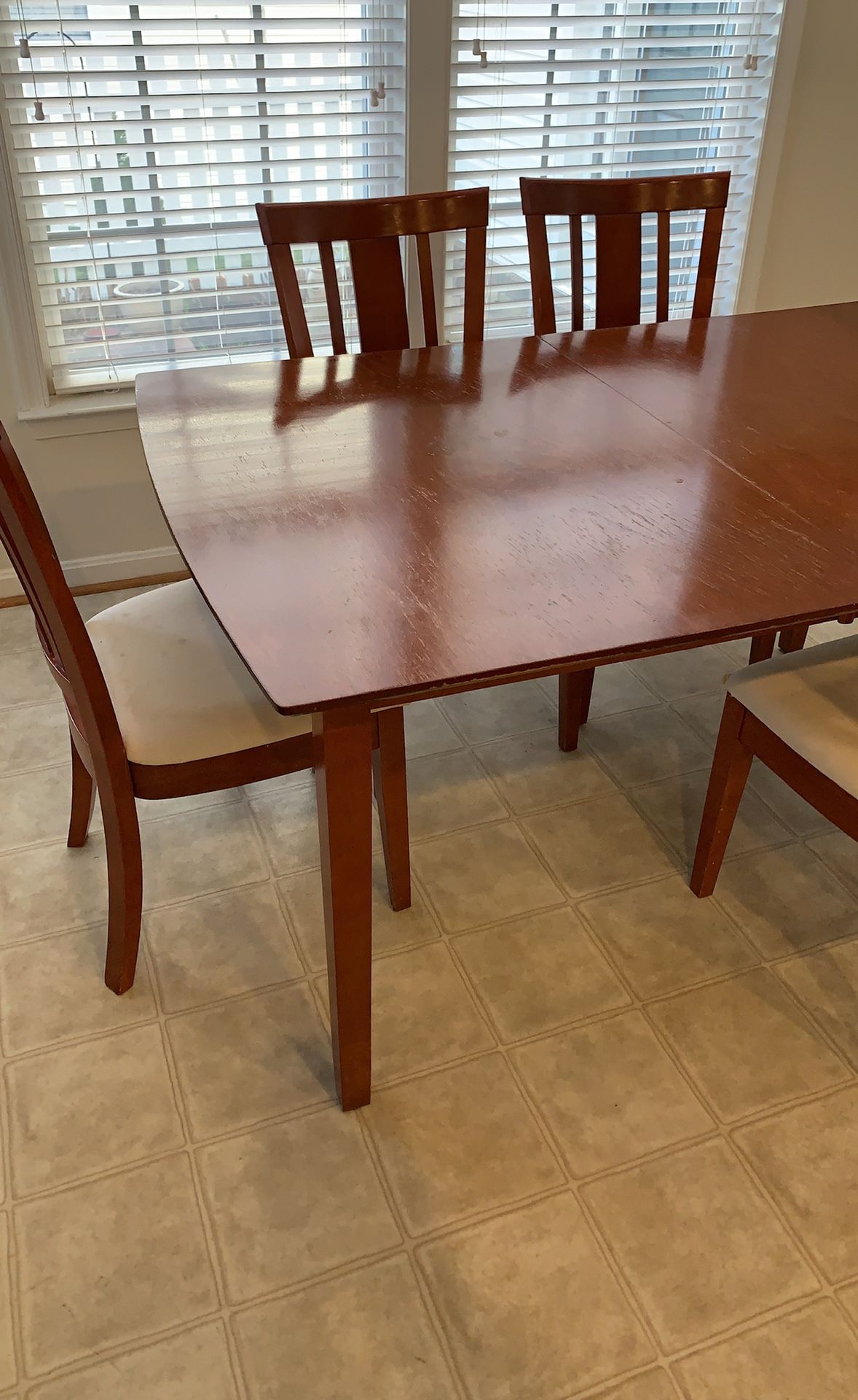 Dinning Room Table And Six Chairs