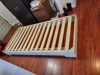 Free Delevery. Ikea extra large twin size bed frame in excellent condition like a new