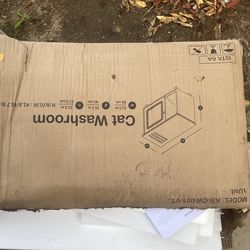 Cat Washroom Litter Box Cabinet Brand New