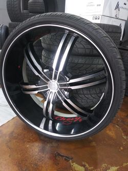 28" VCT wheels w/ tires