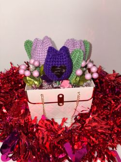 Flower Bouquet Crochet 🧶💜