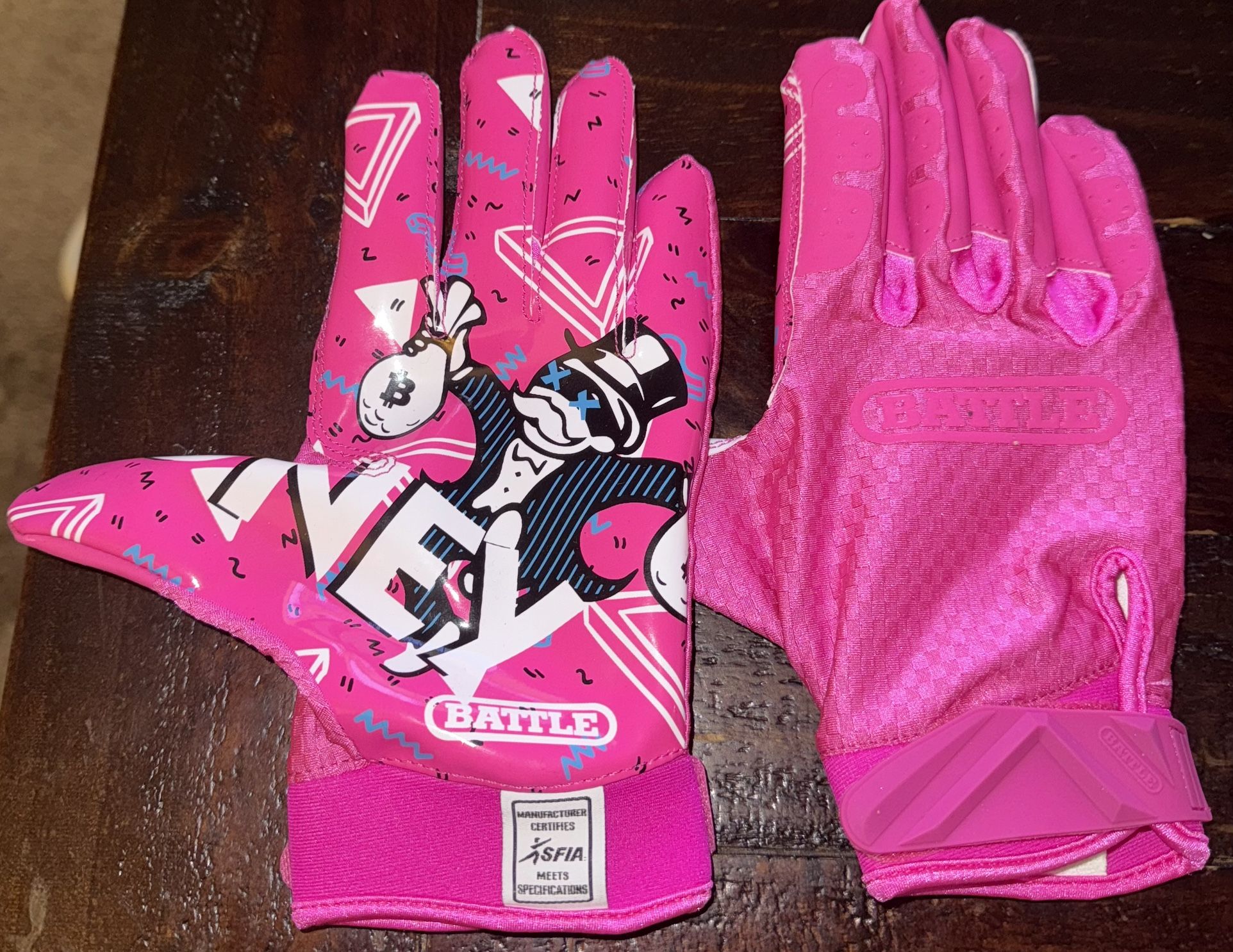Men’s Medium Football Gloves