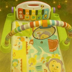 Musical Baby Activity Play Mat w/ Piano – Clean, Works Great