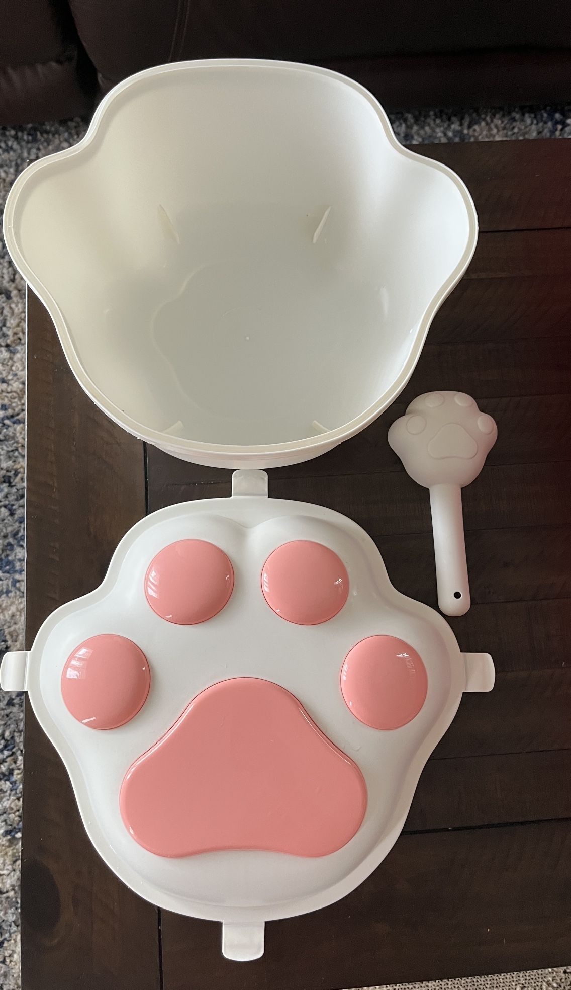Small Cat Food Storage Container