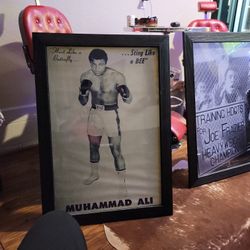 Frame Ali poster 29×41