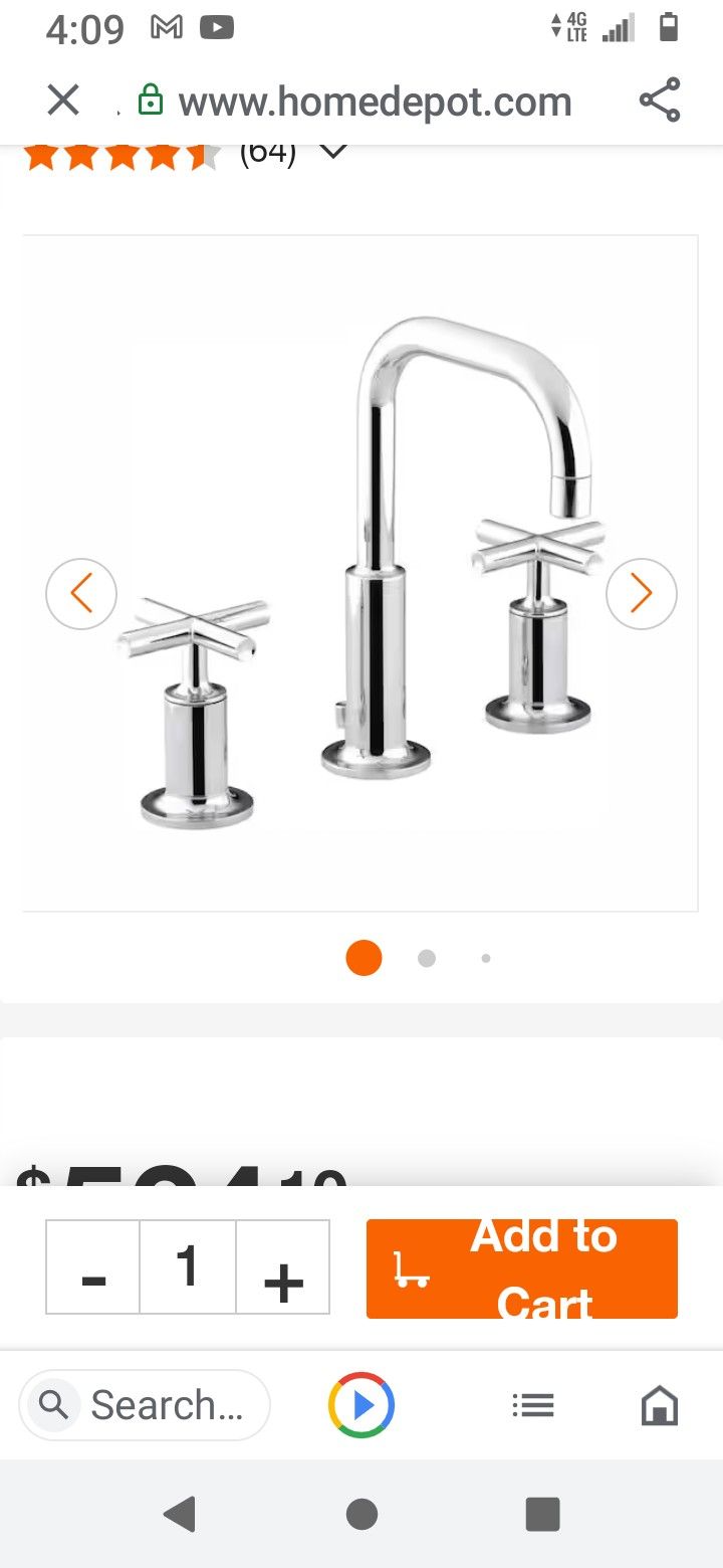 Kohler Bathroom Faucet