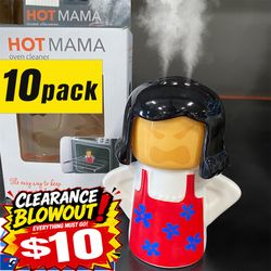 Hot Mama Ceramic Microwave & Oven Steam Cleaner, Reusable, Water & Vinegar Cleaning