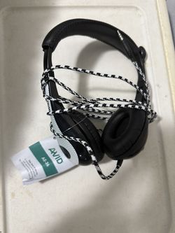 Two AVID AE-36 Stereo Headphones And Microphone 