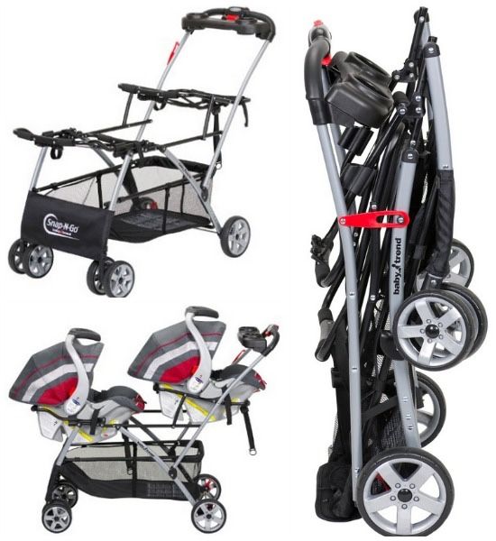 BabyTrend Snap n Go double stroller