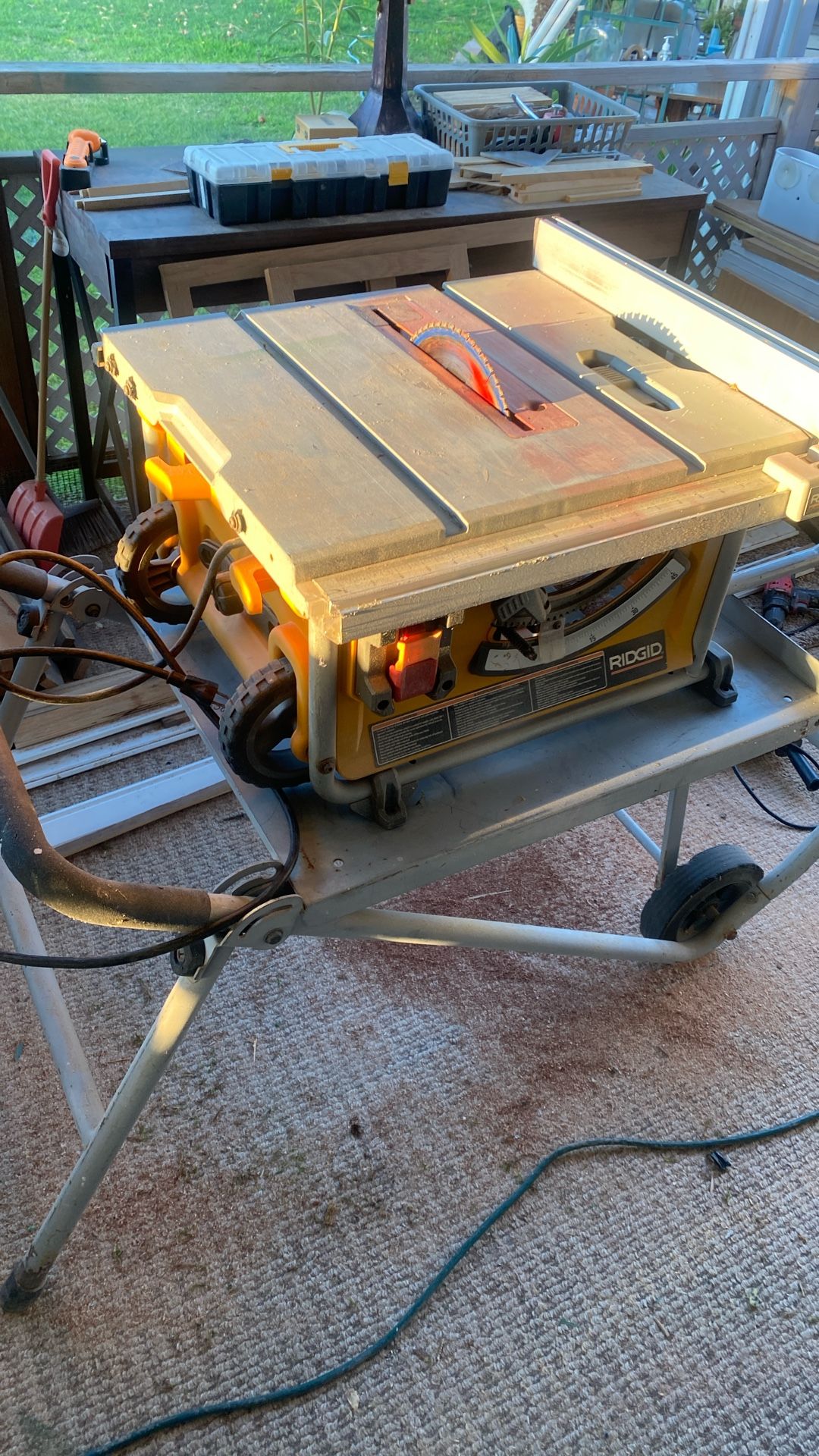 Ridged 10in Table Saw
