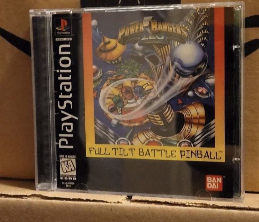 power rangers zeo pinball playstation 1 psx ps1