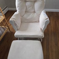 FREE Pink Nursery Glider and Ottoman
