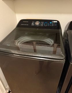 Samsung gas dryer and washer set