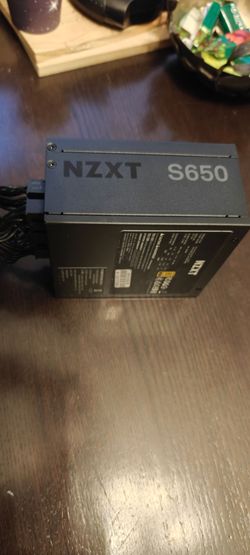 NZXT Modular 650W Rated Gold PC power supply w cables