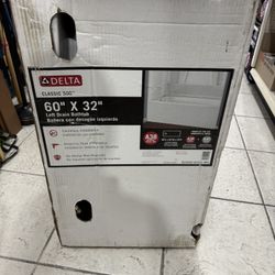 Delta — Classic500 –  60 in x 30 in Alcove Deep soaking Bathtub w/Left Drain