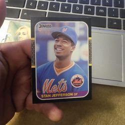 Stan Jefferson Baseball Card