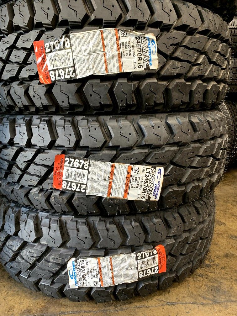 Cooper Discoverer S/T Maxx All Terrain Light Truck Tires Online  set of brand new tires LT245/70R16 cooper discoverer S/T for only $650 all four tires 