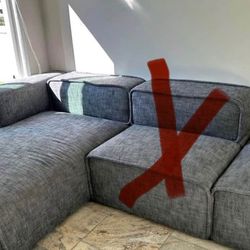Article Quadra Couch (left Chaise And Ottoman)