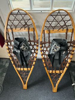 Haylick Snow Shoe Co. Wooden Snowshoes