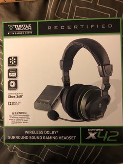 Turtle Beach X42 wireless Unopened Factory Recertified