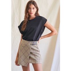 NWT Forever 21 Plaid Mini Skirt Women’s Size M PRICE FIRM