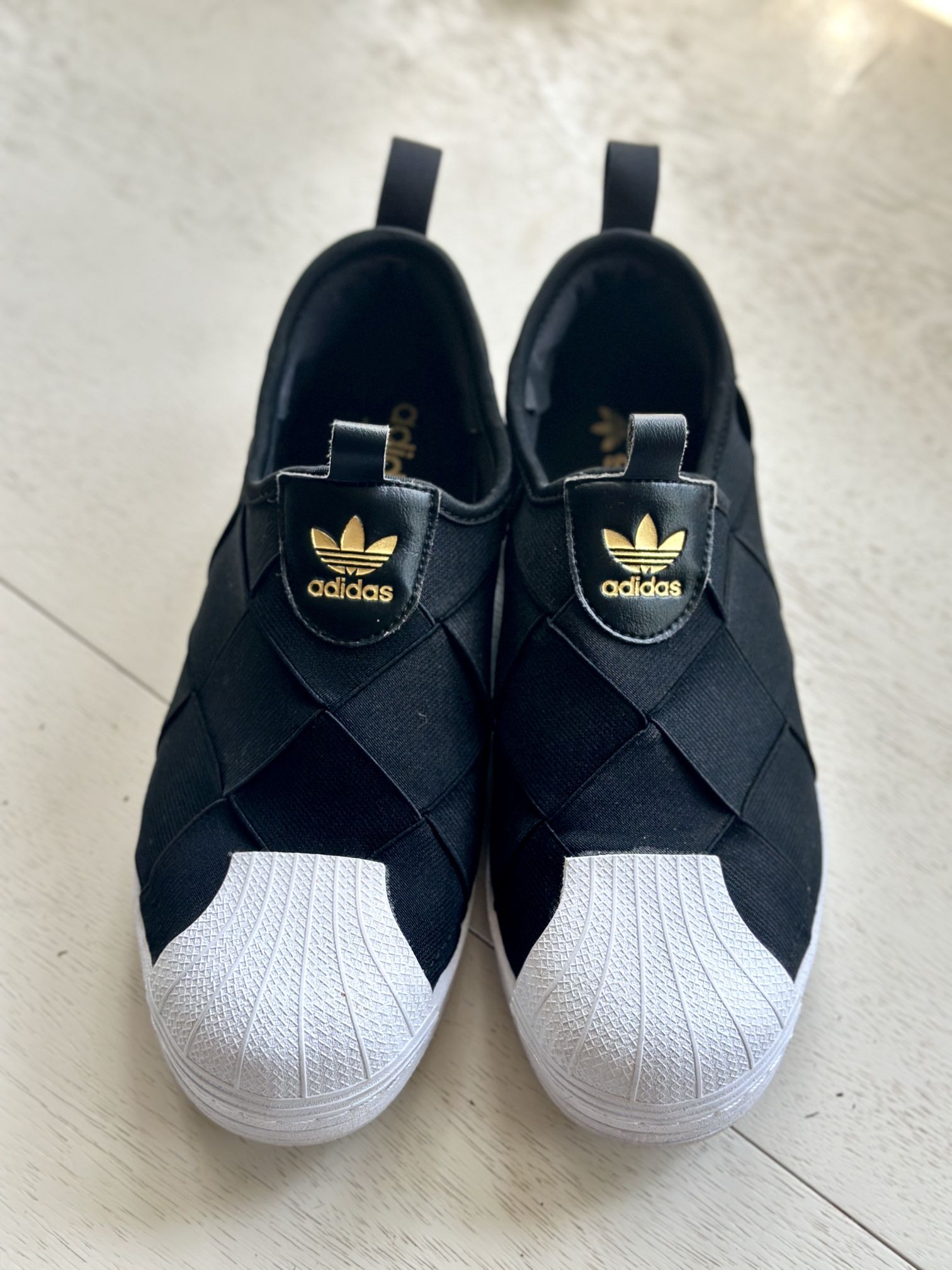 Adidas Superstar Slip Ons - Women 8.5