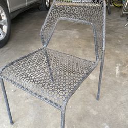 Blu Dot Metal Accent Chairs- Qty. 2