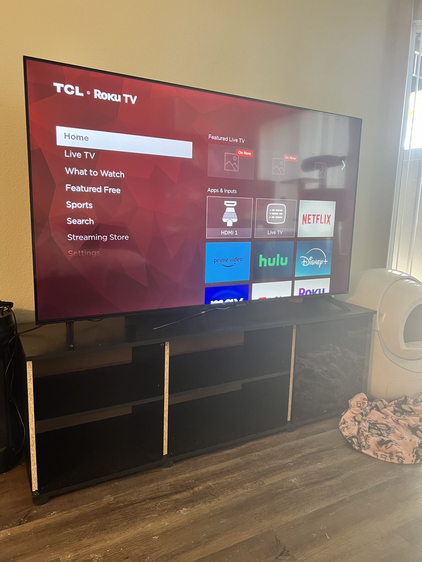 TCL 4-Series 65" 4K UHD HDR LED Roku Smart TV