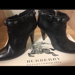 Authentic Burberry Ankle Boots