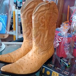 Ostrich Boots