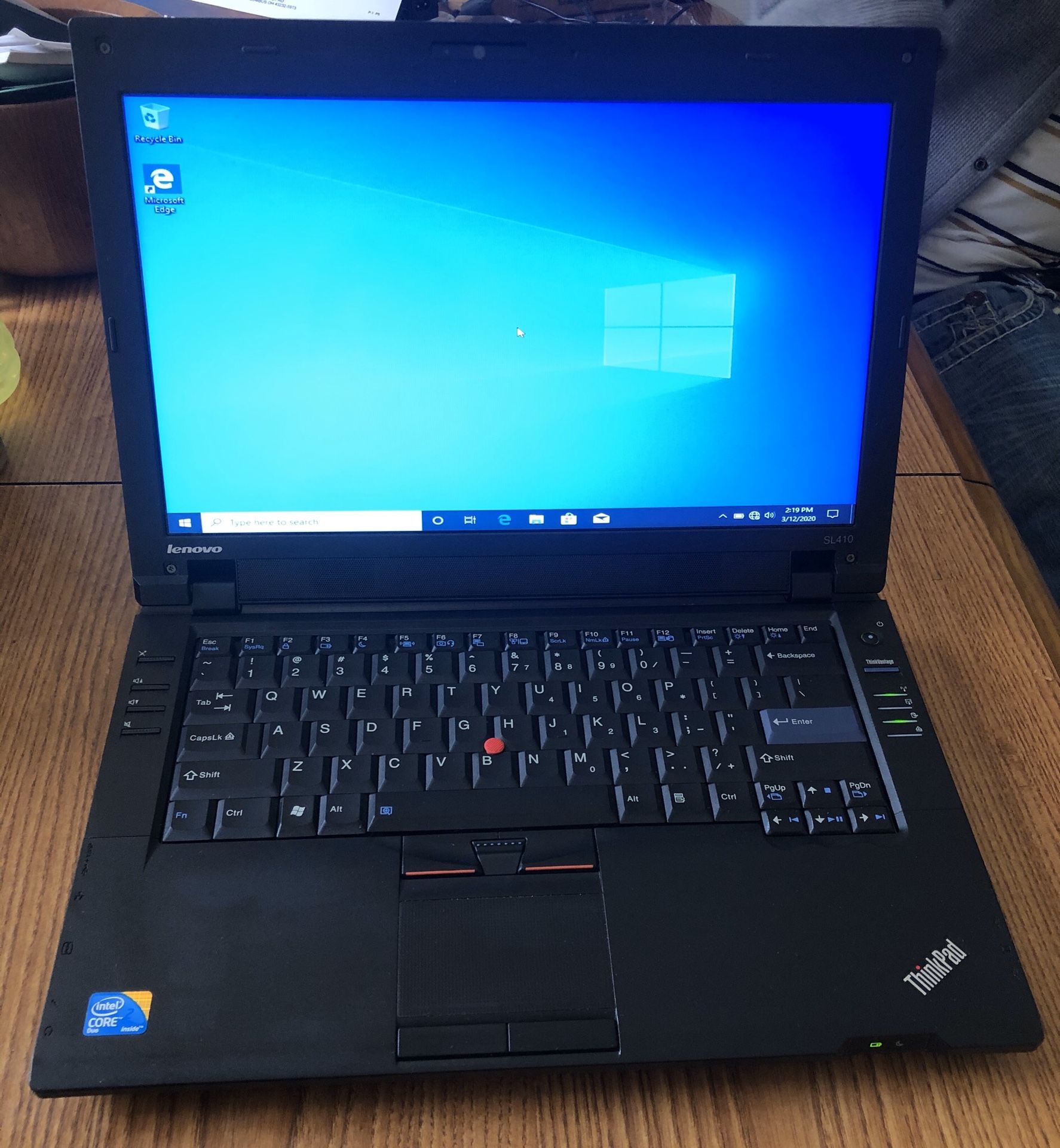 Nice 15” Lenovo Thinkpad Laptop w/Windows 10
