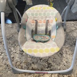Bright Starts Portable Swing
