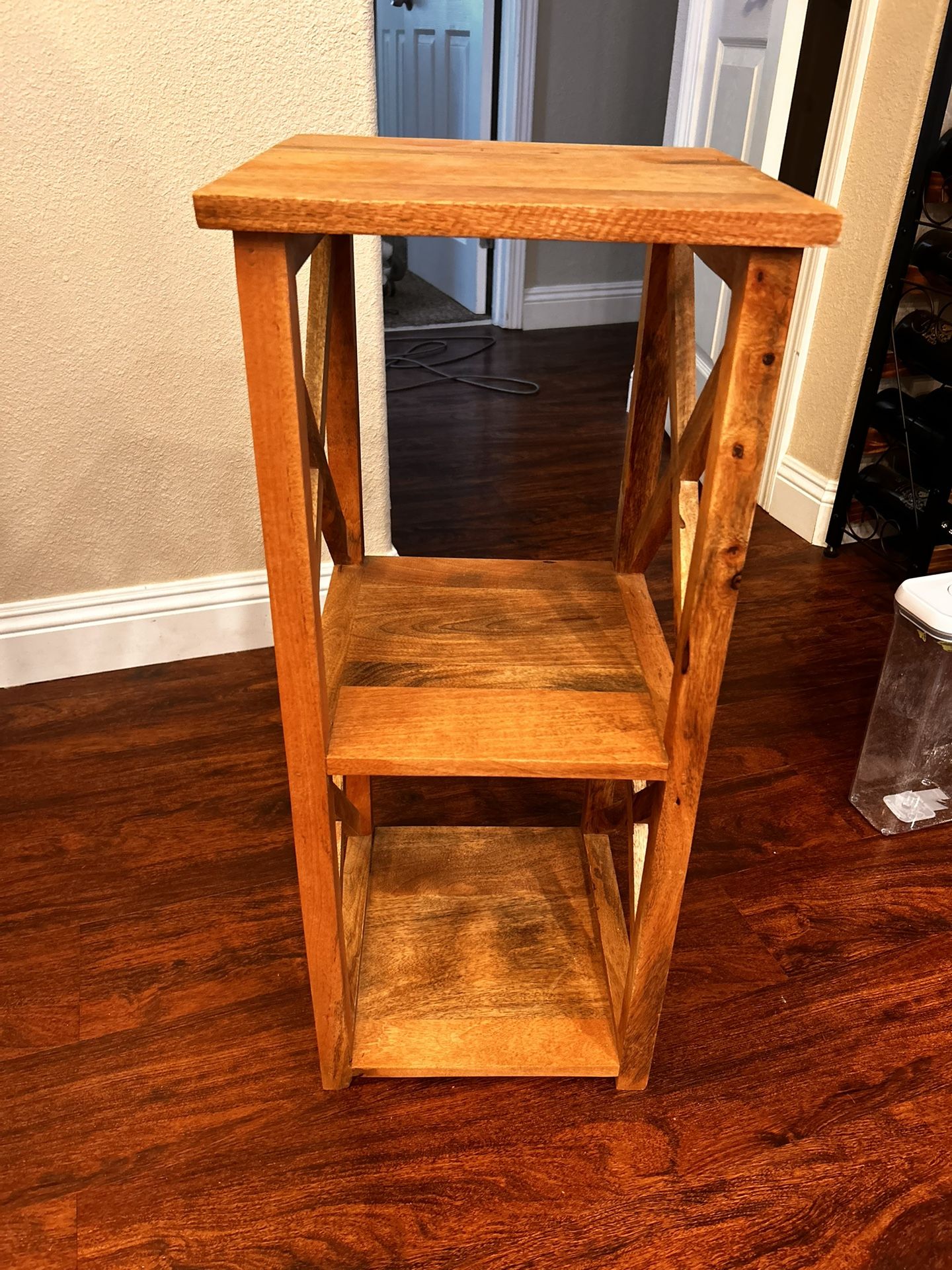 Real wood End table for couch or bed