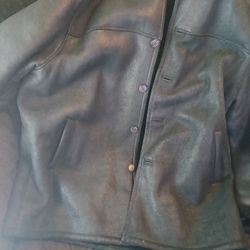 original shearling hahns of new york, by tanners avenue 4xl men coat