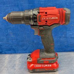 Craftsman Drill CMCD700 W/ 2 Batteries