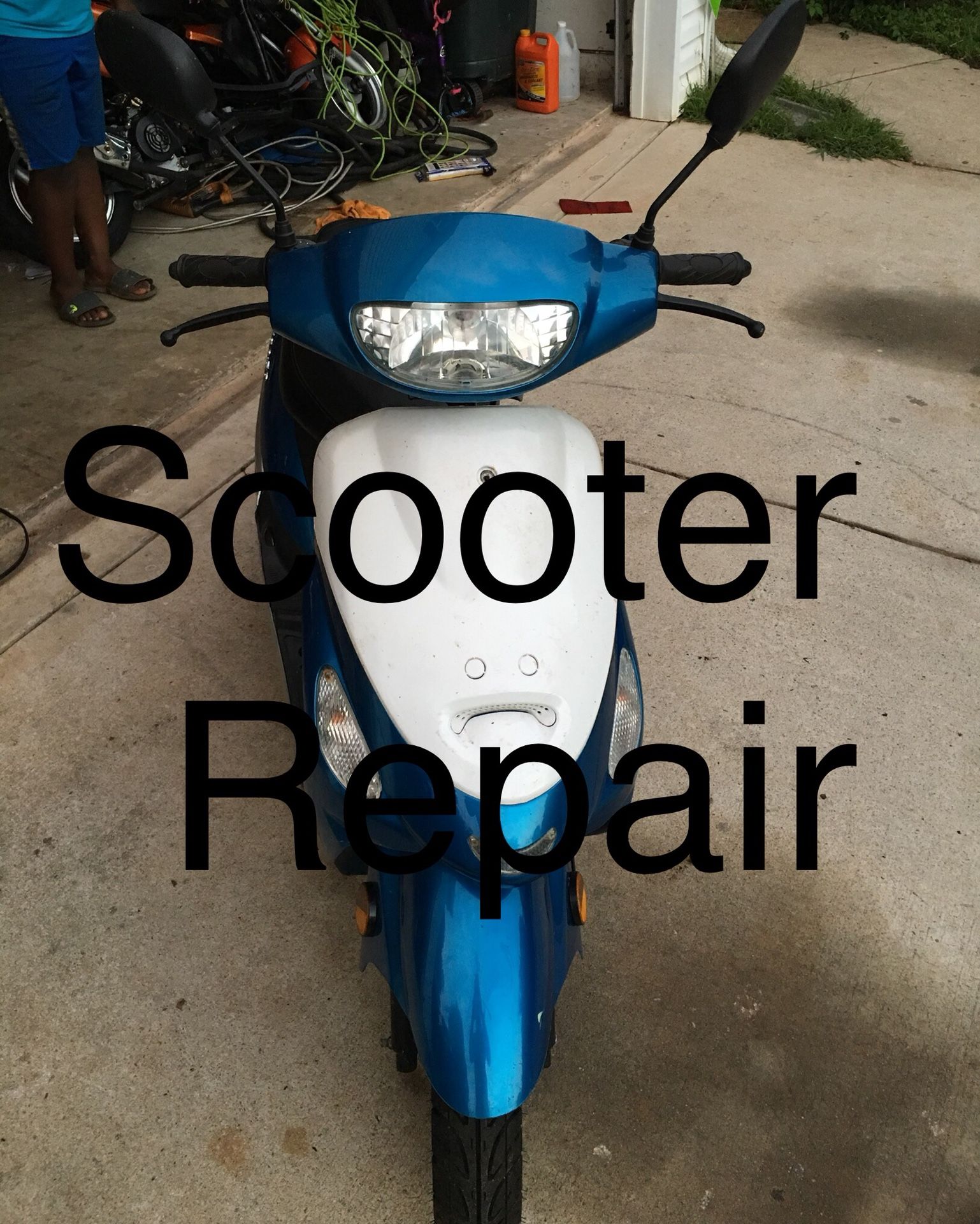 Scooter service.... we can fix it....