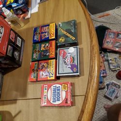 (6)Complete Card Sets,Baseball,Basketball And Football 