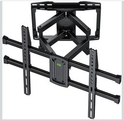 USX Full Motion TV Wall Mount 37-82 Inch Swivel Tilt Bracket VESA 600x400 16" Studs
