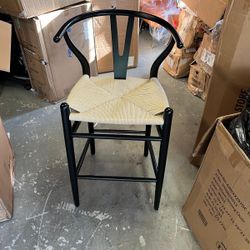 Weave Counter Stool in Black