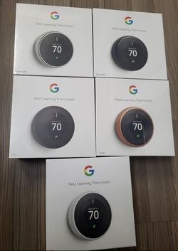 Google Nest Thermostats New