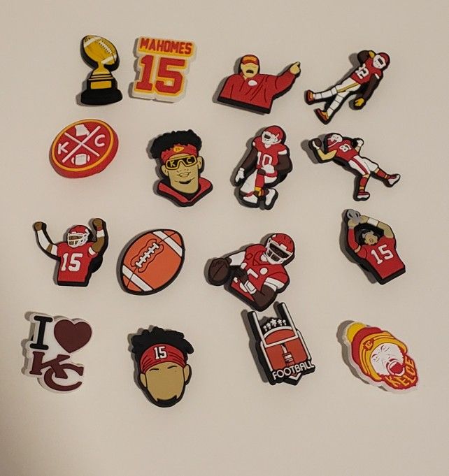 Croc Charms (Chiefs)