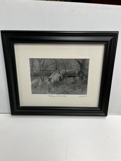 Tim Johnson A Georgia Point Of View Framed Ghost Living Image