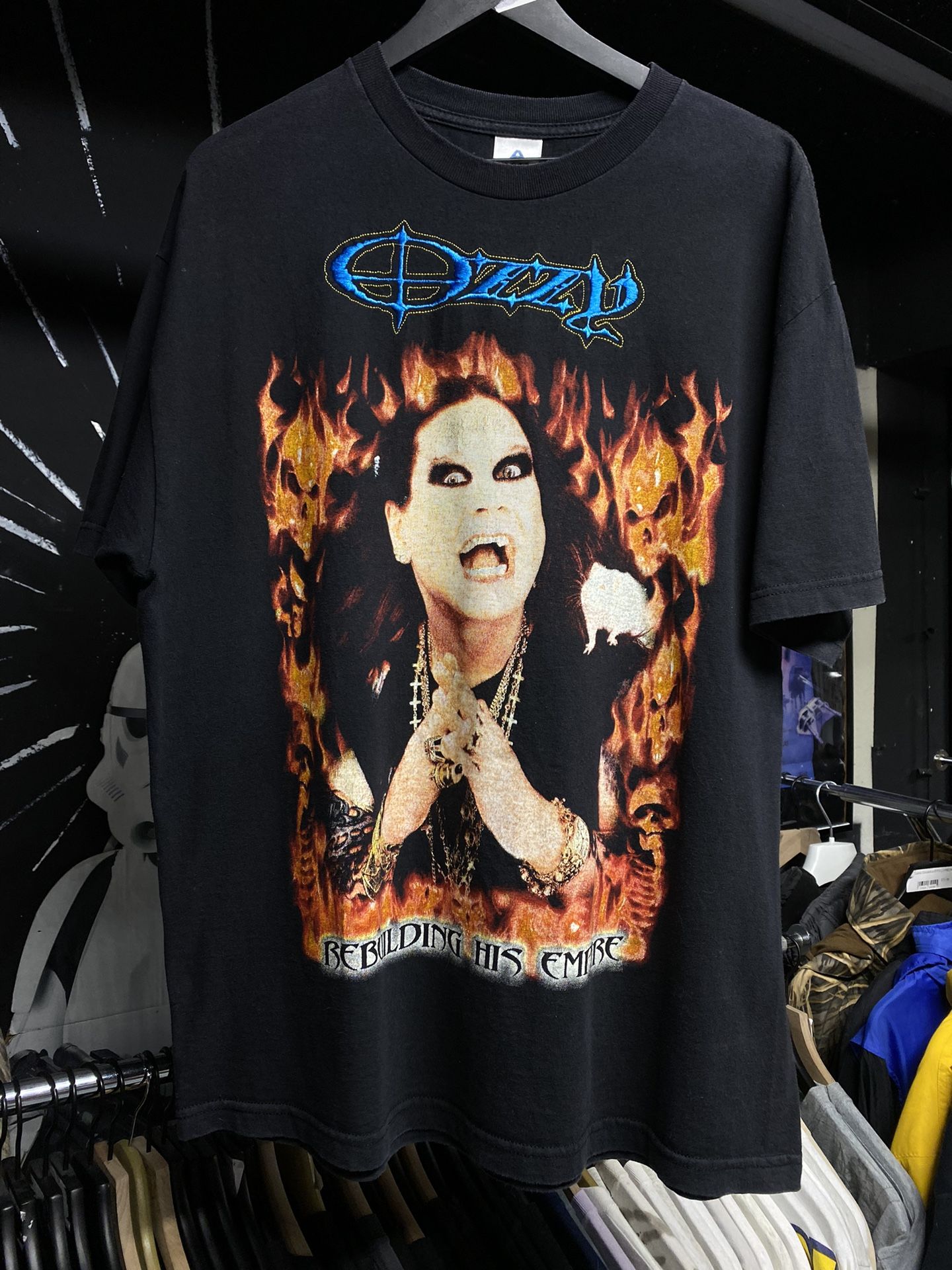 ミュージシャン 90s Ozzy Osbourne vintage black sabbath Vintage 90's Ozzy Osbourne Black Sabbath Band Tee Size XL - Etsy
