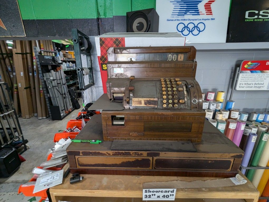 Vintage Cash Register 