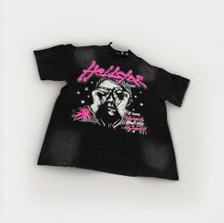 Hellstar Graphic T-Shirt Black Pink