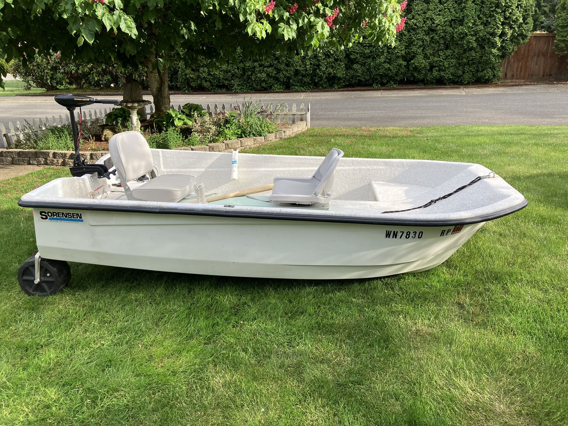 10’ Sorensen Boat And Extras