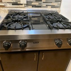 Viking Range/Stove Top 30” Propane or Natural Gas