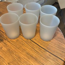 Cup  Plastic 6 Tumblers 8 Oz. Cups