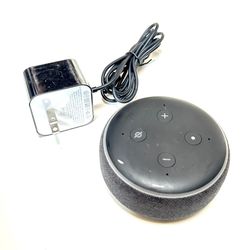 Amazon Echo Dot Gen 3 Smart Speaker Black C78MP8 W/ Power Supply