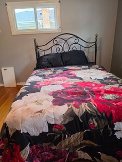 Adjust lift bed base with headboard Queen Size